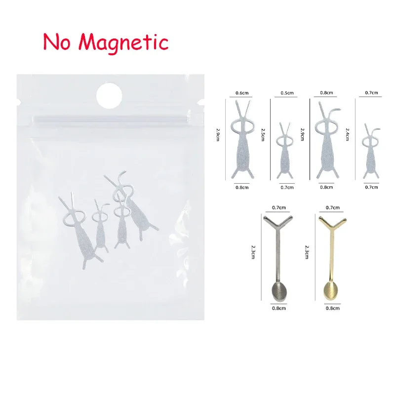 Cat Eye Nail Magnet Set For Rabbit And Heart Shape Nail Art Designs_voghion.com