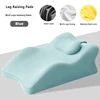Lightweight Memory Foam Knee Pillow for Sleeping - Improve Posture Bed & Travel Cushion Accessory for Indoor Office And Home Use 5