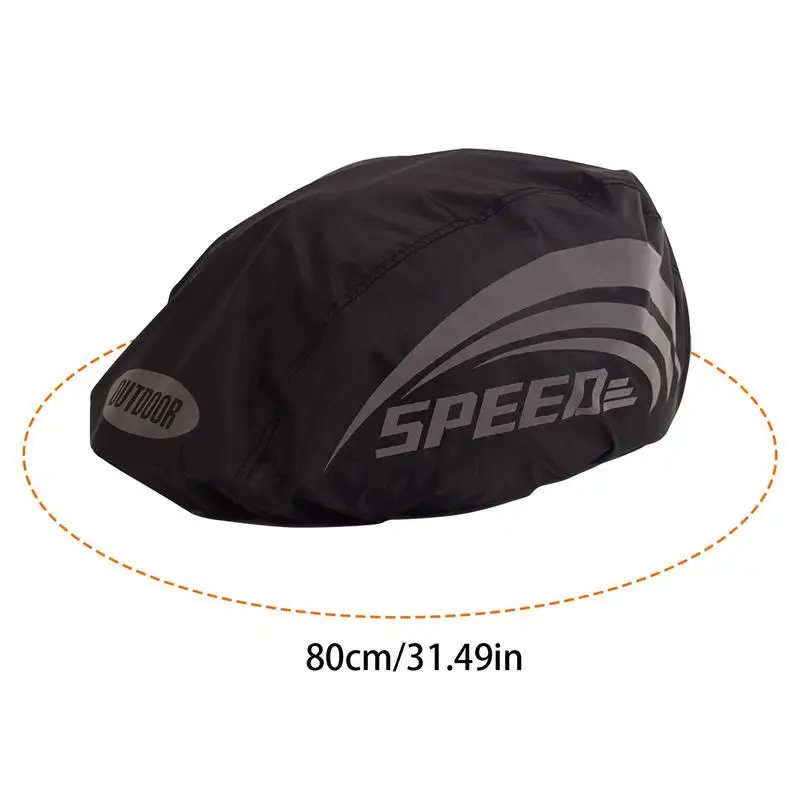Bike Helmet Cover High Visibility Waterproof Cycling Bicycle Helmet Rain Cover Breathable Road Bicycle Helmet Water Cover 3