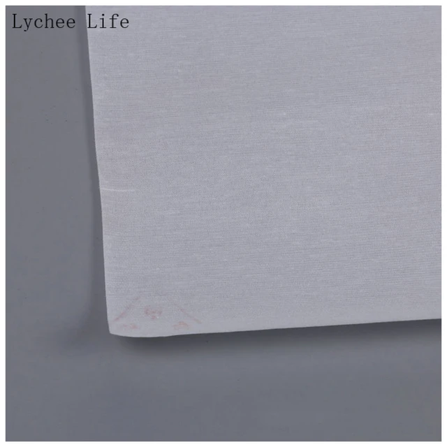 Lychee Life 90X100Cm Szőtt Interlining Szövet Táskákhoz Vasaló Ruhák Cipő Diy Varrás Közbenső Szöveti Kiegészítők - Image 4