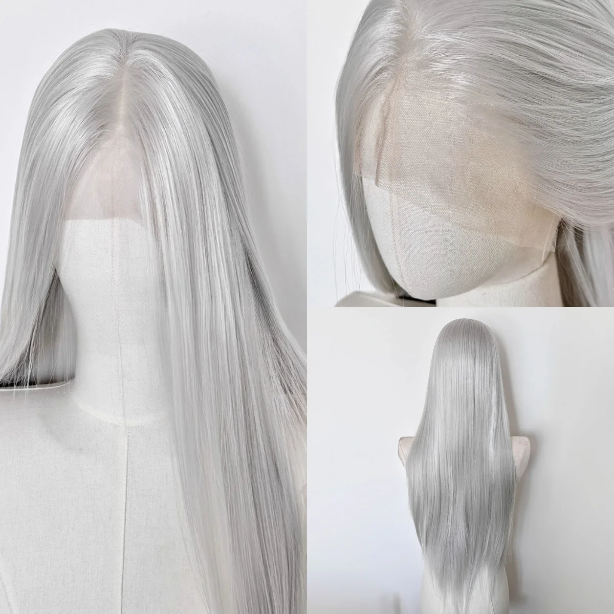 O Guia Definitivo: Como Estilizar a Peruca Lace Front Prateada Perfeita