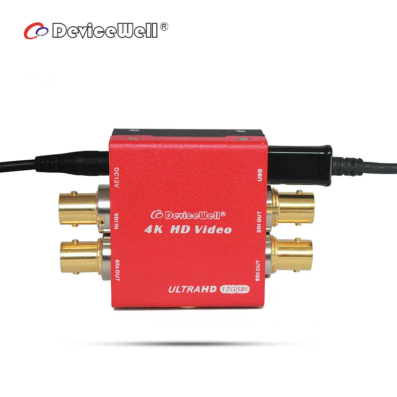 DeviceWell PD2011T ̴ 4K HD  SDI , 2 SDI  ȣ HDMI ȣȯ Ʈ 12G 