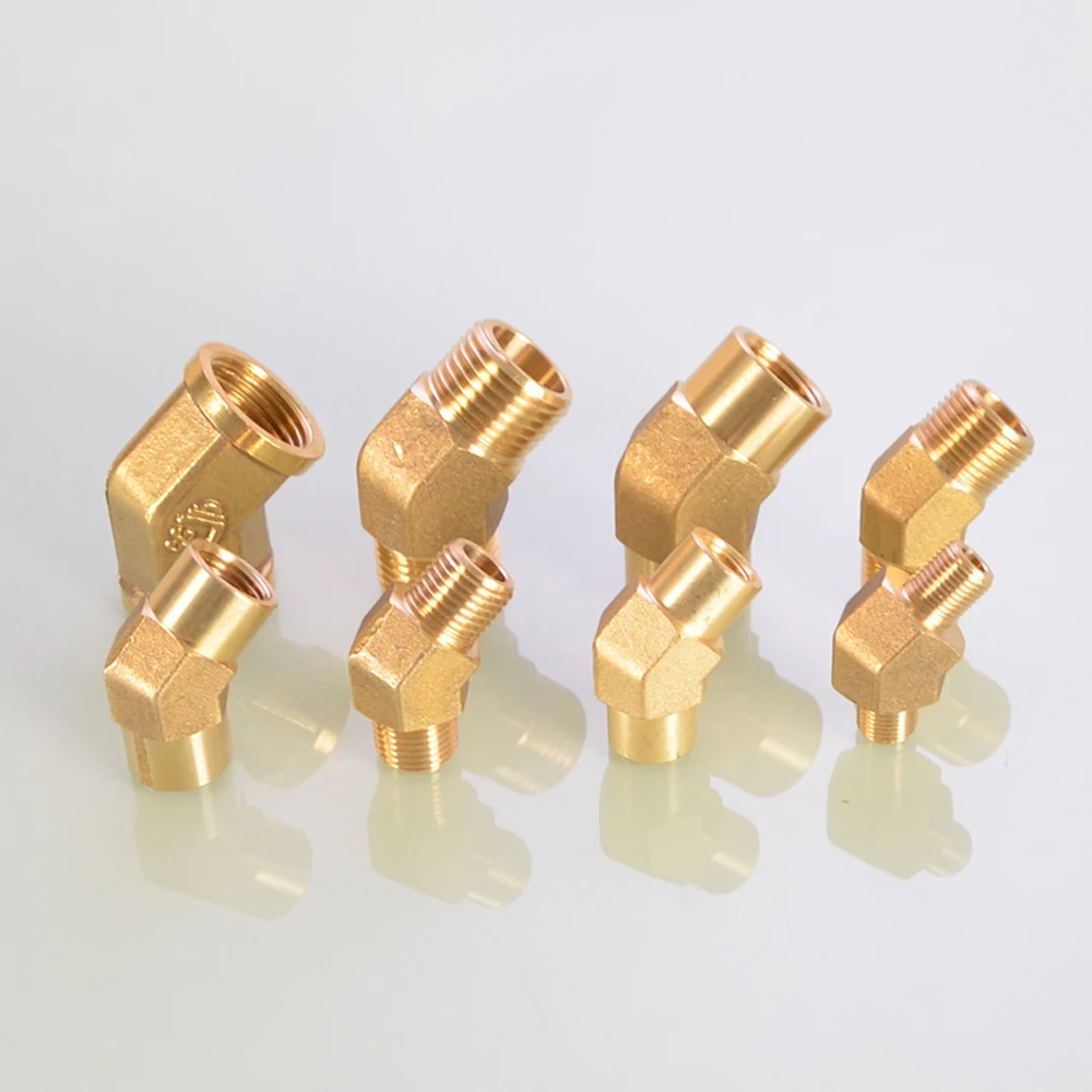 Brass BSP Female Equal Cross Pipe Fitting - 4 Way Connector In Multiple Sizes