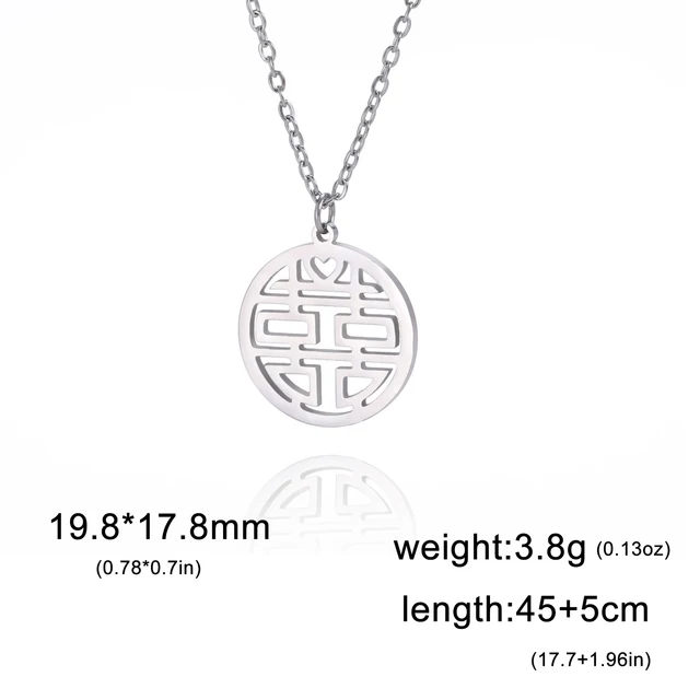 Jewelmer Necklace Price La Chance Necklace Round Pendant Jewelmer La Chance  Necklace Happy Necklace Marriage