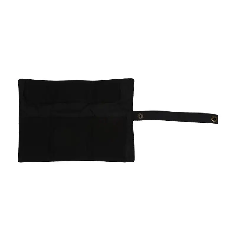 Premium Canvas Watch Band Roll Organizer with 5 Individual Slots, Portable Travel Stora... - SKU WBRO1546 - UGI Packaging