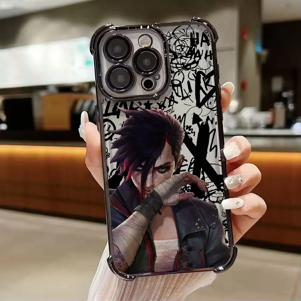 Enhanced Phone Case with Cool Plating and Anti-Fall Airbag Design