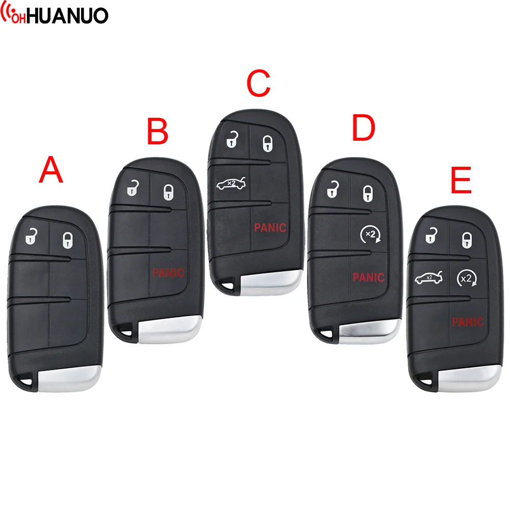 New Keyless Smart Remote Key Case Shell For Chrysler Dodge Journey 20112015 2b / 3b / 4b / 5b