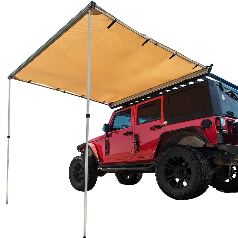 

Outdoor Car Sun Shelter Folding Flexible Telescopic Vehicle Side Awnings 420D Waterproof Outdoor Canopy 2M/2.5M/3M/