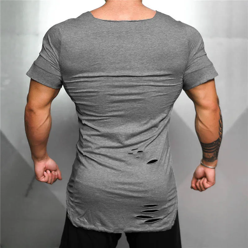 Us-Männer Stringer Bodybuilding Débardeur Gym Singlet Muscle Tee T-Shirt
