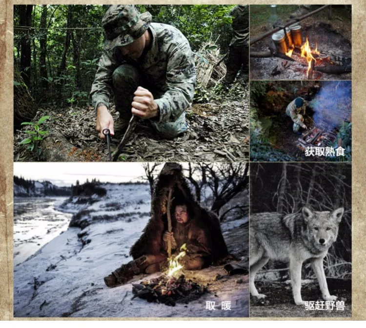 Large Flint Magnesium Fire Starter 6