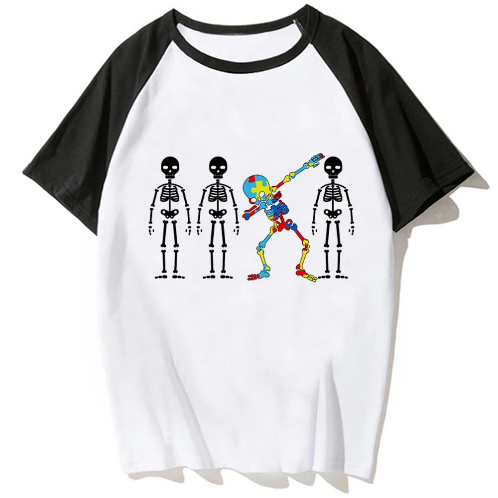 

Autism t shirt women Japanese streetwear summer tshirt female y2k funny clothing