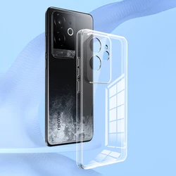 Clear TPU Silicone Lens Protection Phone Case for Realme GT6 (China) (Clear)