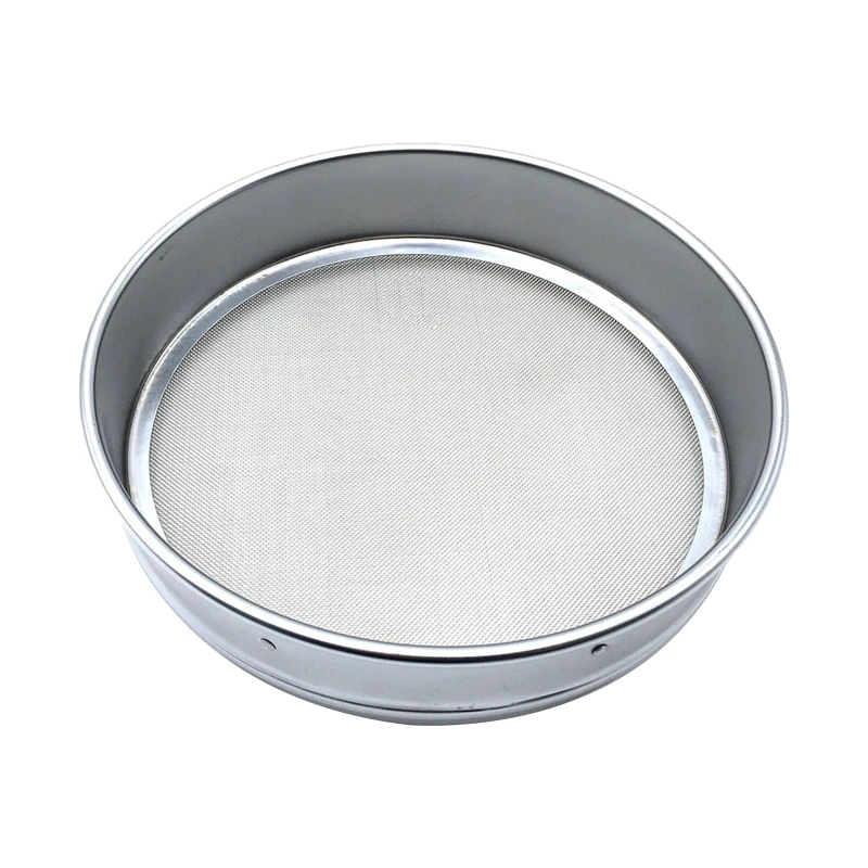20cm Stainless Steel Laboratory Sieving Net with Chromed Body