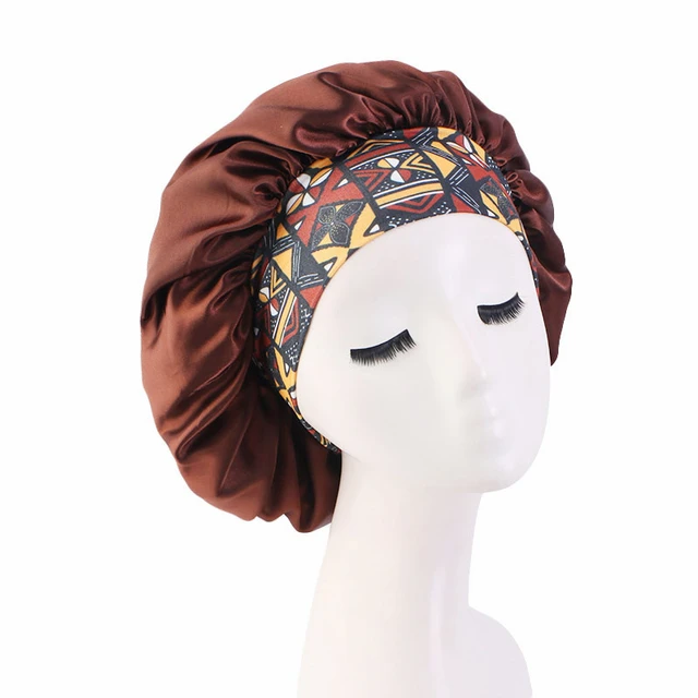 Bonnet de Nuit en Satin Soyeux pour Bébé, Turban pour Enfants, Vêtements de  Sauna Solides, Chapeau d'Enveloppement de Sauna, à la Mode - AliExpress