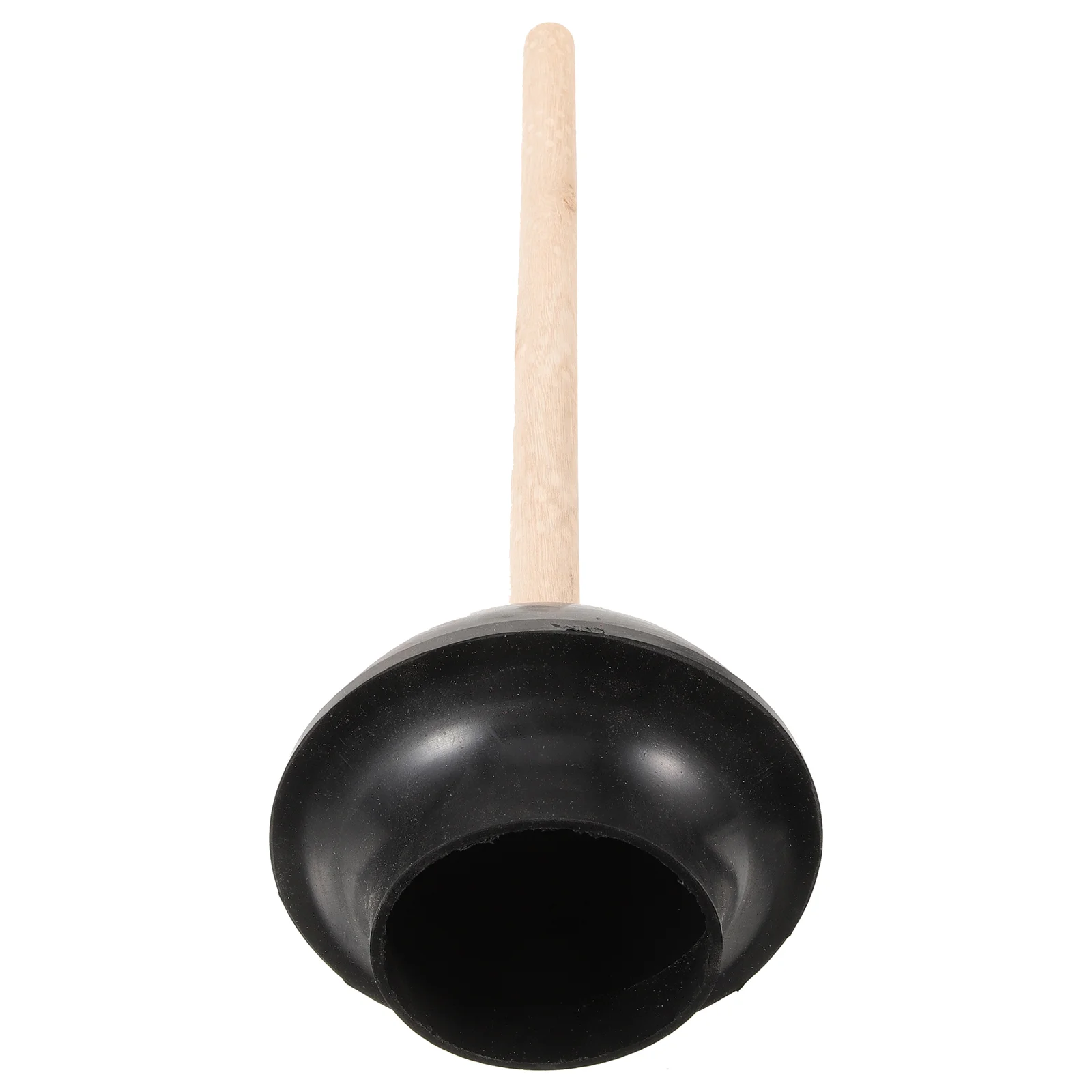 

Toilet Plunger Clogged Heavy Duty Force Cup Rubber Toilet Plunger Wooden Handle Bathroom Unclog Sink Flange Toilet Plungers