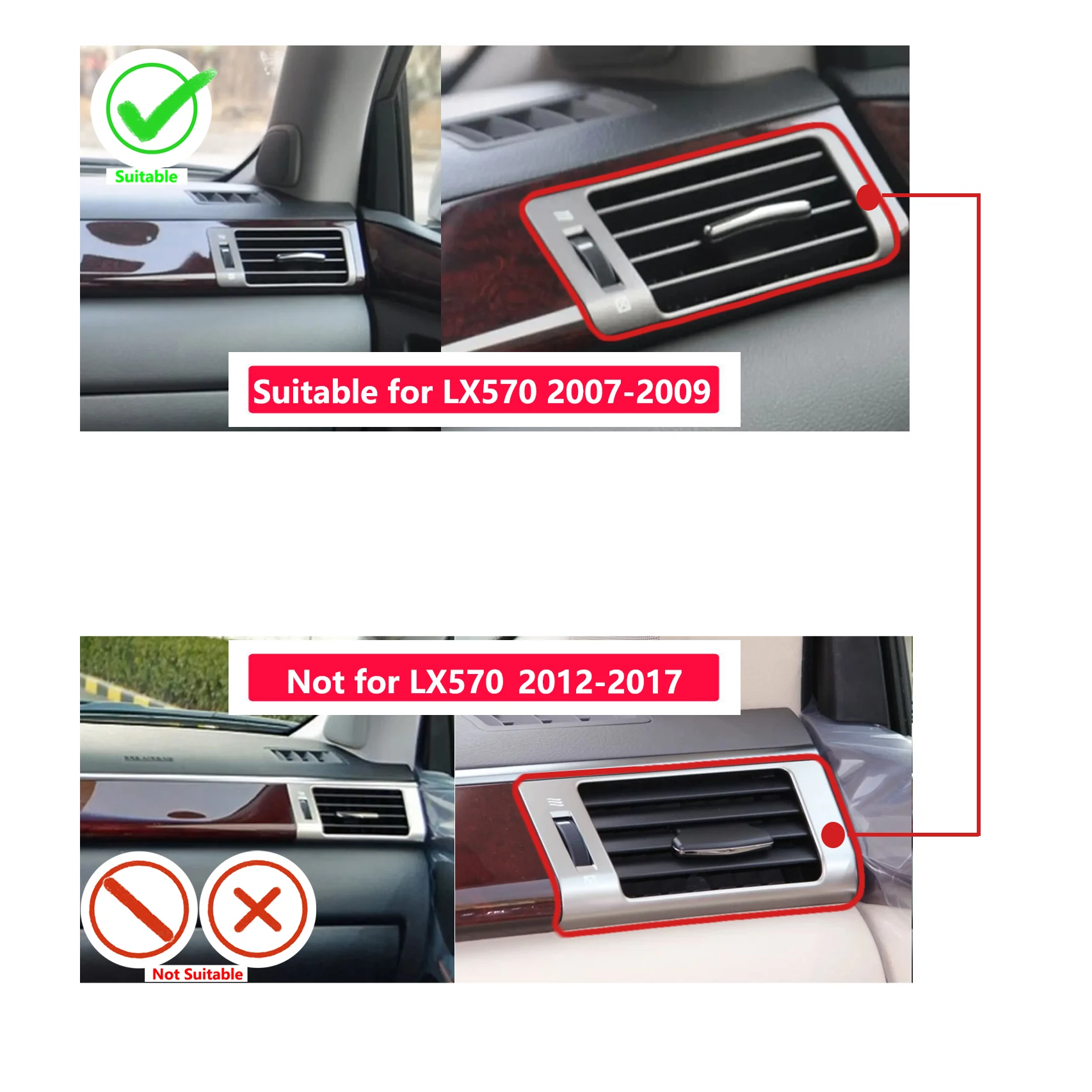 ديكور مكيف لكزس LX570