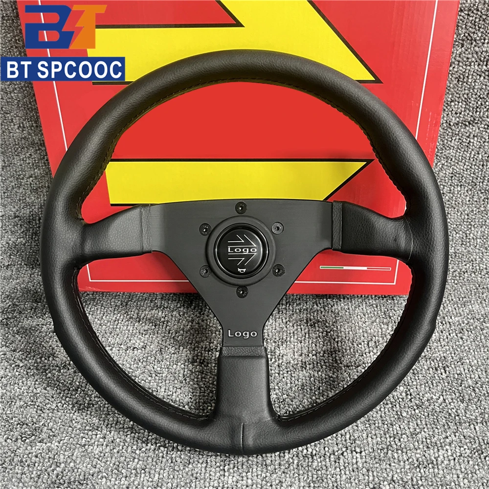 イタリアスタイル v2 12.5 インチ 13 インチ 320 ミリメートル本革車の