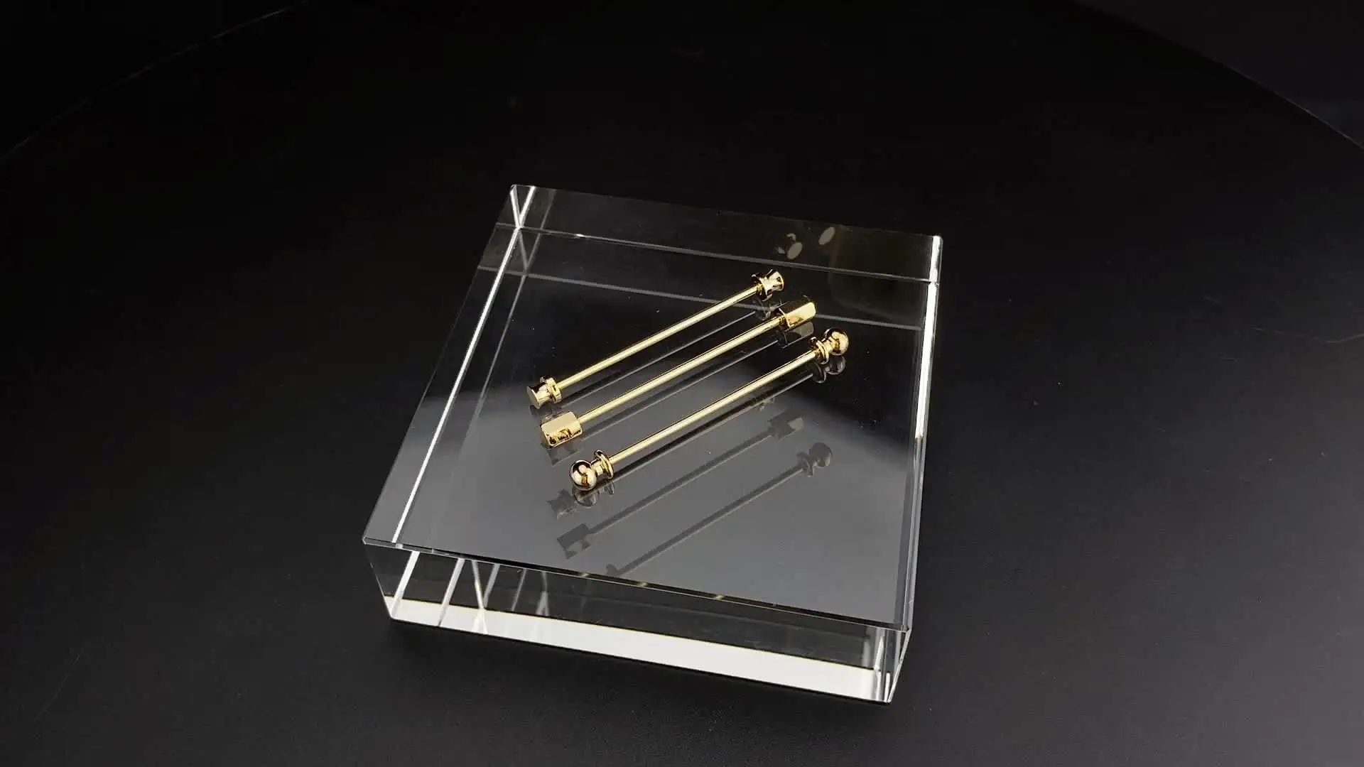 Fermacravatta A Clip Per Camicia - 2 Pezzi Argento E Oro Con Catenina, Per Uomo, Regalo Elegante - Foto 11