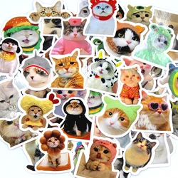 Pack of 10/50/100 Cute Cartoon Cat Stickers - Fun Decals for Laptops, Luggage, Guitars, and More (50pcs)