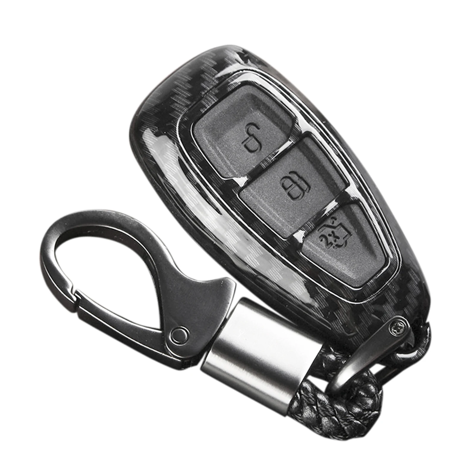 Carbon Fiber Remote Key Fob Protective Shell Cover