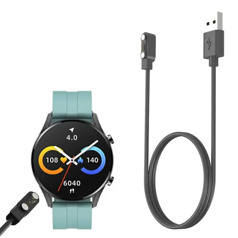 

Smart Bracelet Charging Cable Cord Line For XiaomiMi IMILAB KW66 IMI SW12 Watch Charger Built-in Voltage Regulator Black For PC
