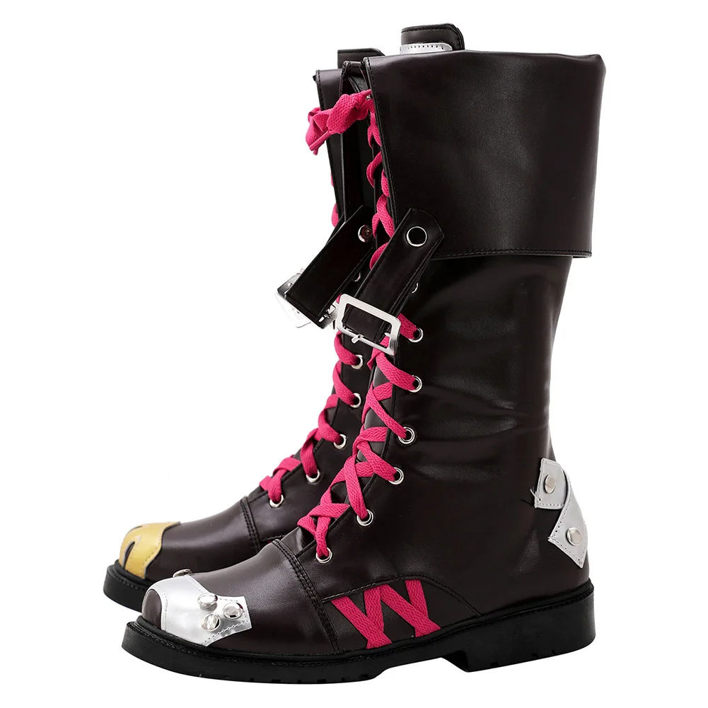 Arcane: LoL Jinx Cosplay Shoes  ҷ ǻ ׼  