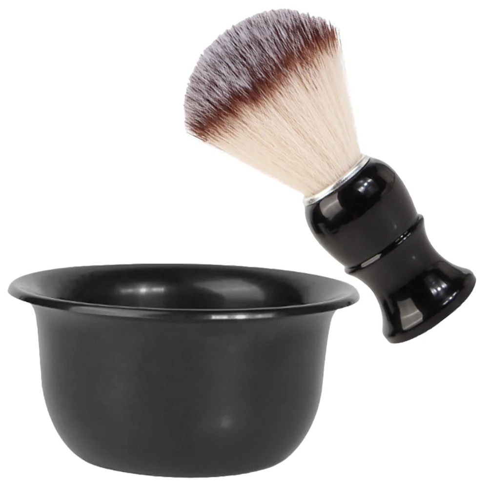Shaving Cream Brush and Bowl Kit Shave for Men Body Shavers Accessories Razors Men's