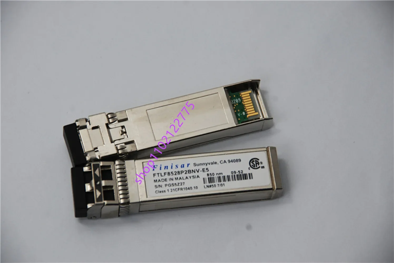 Finisar 8G Sfp Optical Switch/FTLF8528P2BNV-E5 850nm Lc-Lc 8GB Multimode Transceiver