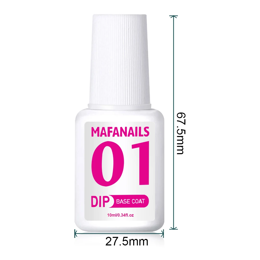 Description Picture 6 of itemMAFANAILS Glitter Dipping Nail Powder With Base Coat/Top Coat/Activator/Brush Saver 10ml Dippping System Essential Set Nail Tool
