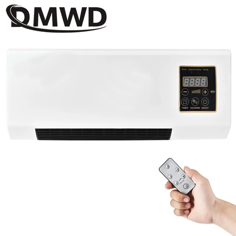 Dmwd Warm Cool Dual Use Air Blower Electric Heater Fan Bathroom Wall  Hanging Warmer Ceramic Thermal Heating Radiator Conditioner - Electric  Heaters - AliExpress