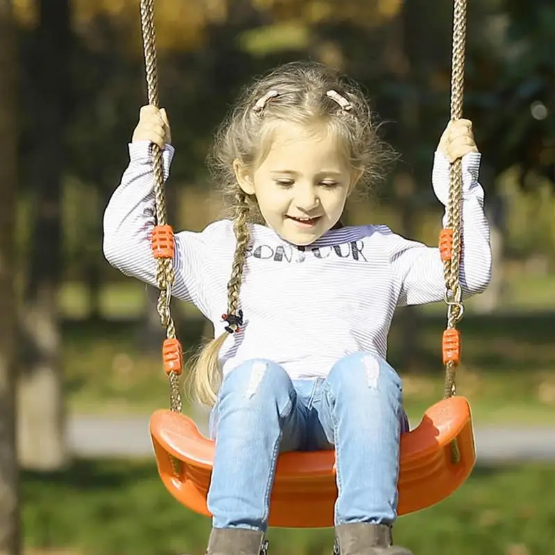 Children Boy Girl Outdoor Garden Tree Swing Rope Seat For Kids Color EVA Soft Board Swing Kindergarten Playground Swing 3