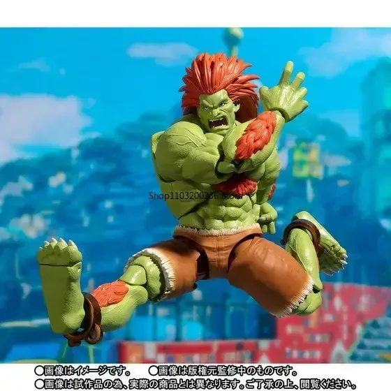 Bandai Original SHFiguarts Street Fighter(SF) BLANKA NO.09