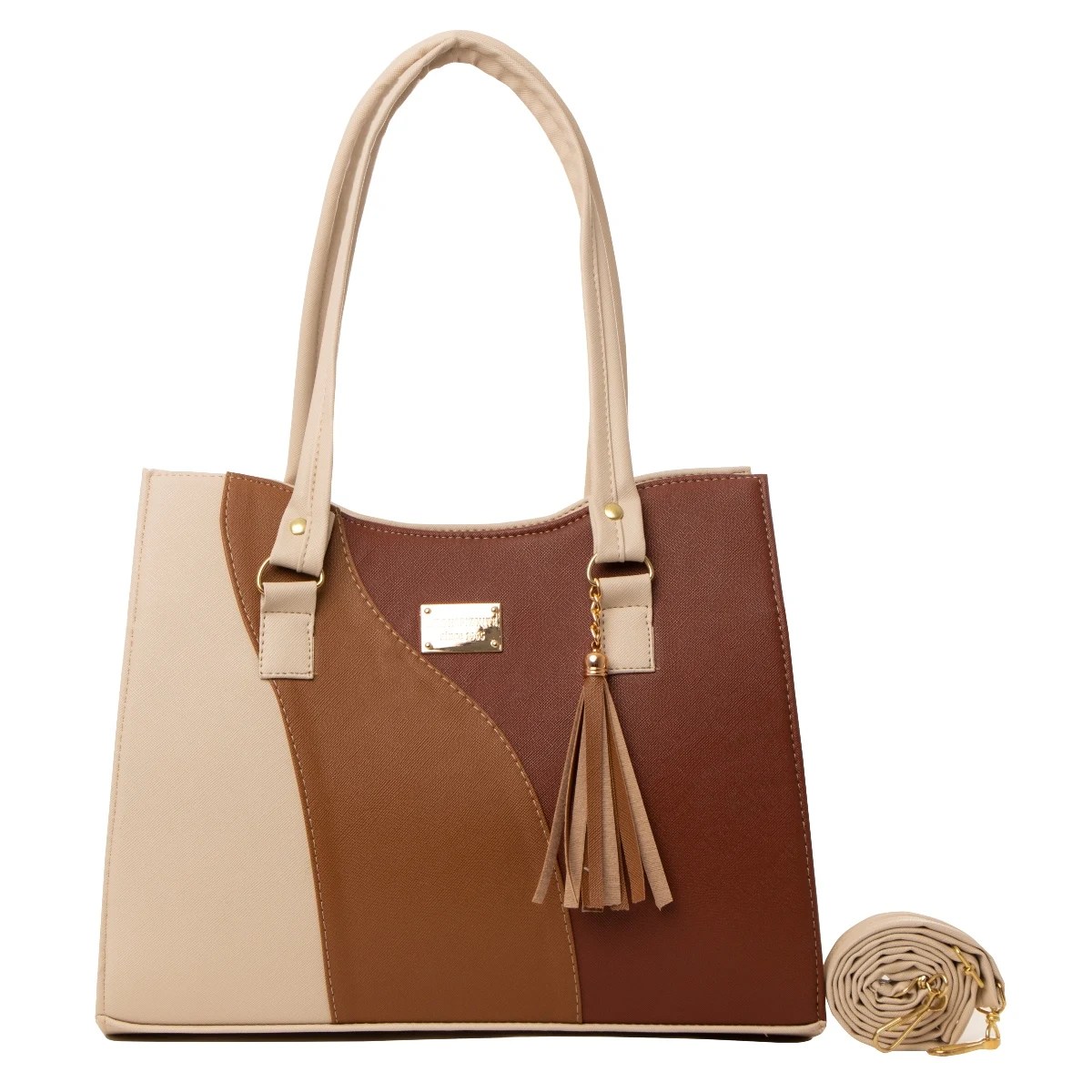 Bolso de mujer FANA Azyadeth Color Beige Fashions M3733!!!