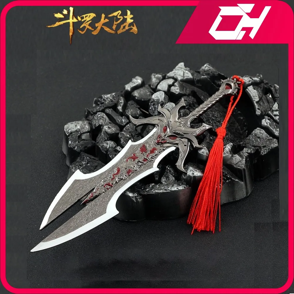 Douluo Continent Anime Surrounding Tang San Shura Magic Sword Weapon Model  Metal Handicraft Boy Gift Collection Toys Fun Toys - Toy Swords - AliExpress
