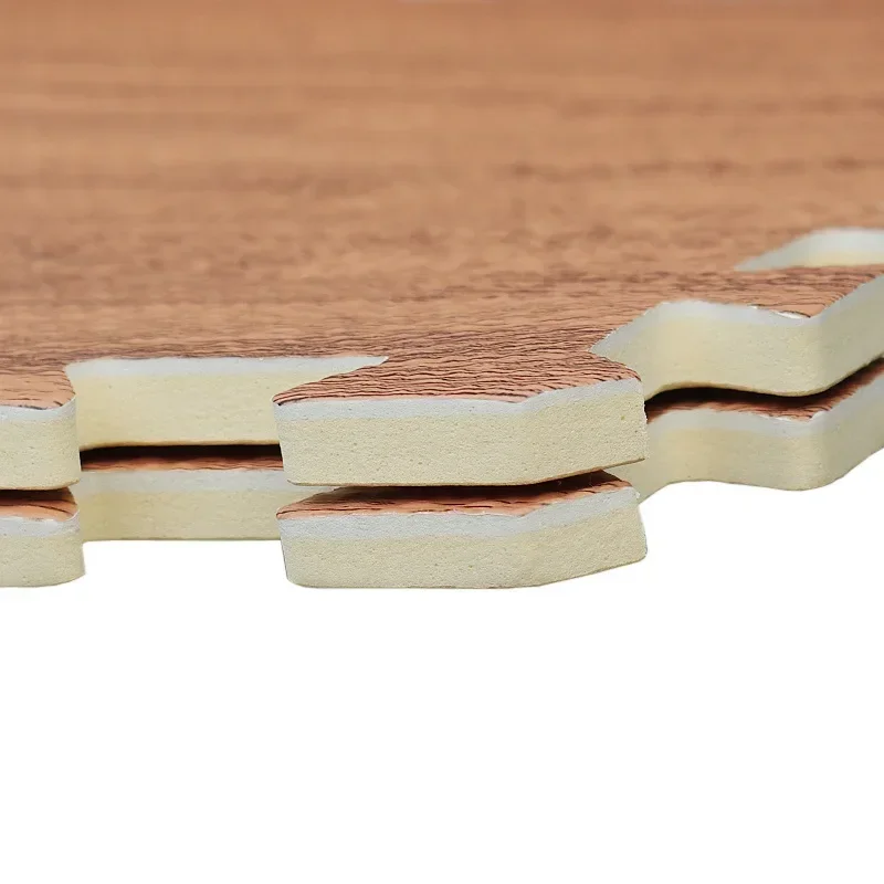 Soft Floor Baby EVA Foam Play Gym Puzzle Mats Wooden Interlocking Exercise Tiles Crawling Carpet And Rug for Kids Game Activity