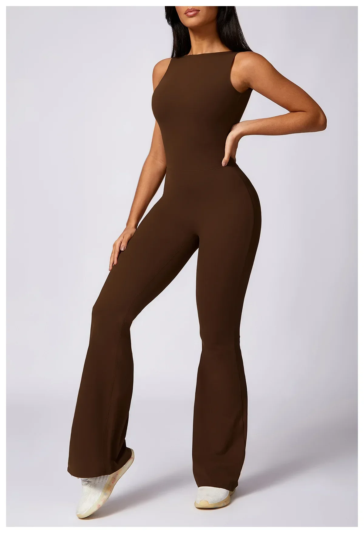 New Gym Sportswear Solid Seamless Women Training Yoga Jumpsuit Push Up One Piece Fitness Rompers Lady Workout Legging Bodysuits