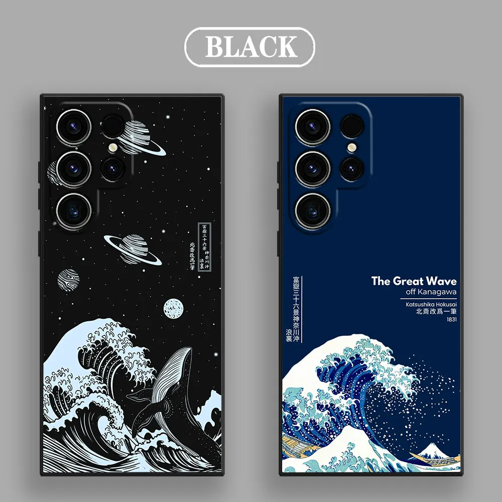 The Great Wave Katsushika Hokusai Art-Inspired Soft Phone Cover
