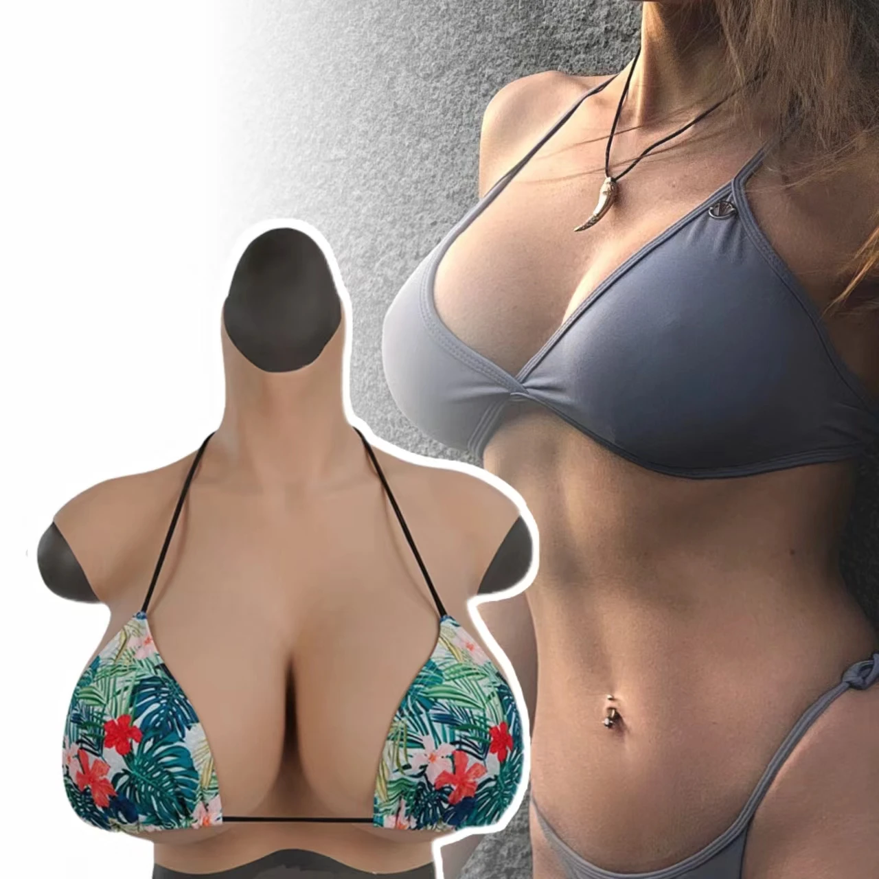 S Cup Breast Implants Live Fake Breasts Fake Mother CD Cross-Dressing  Cosplay Anime Two-Dimensional Airbag Filling - AliExpress