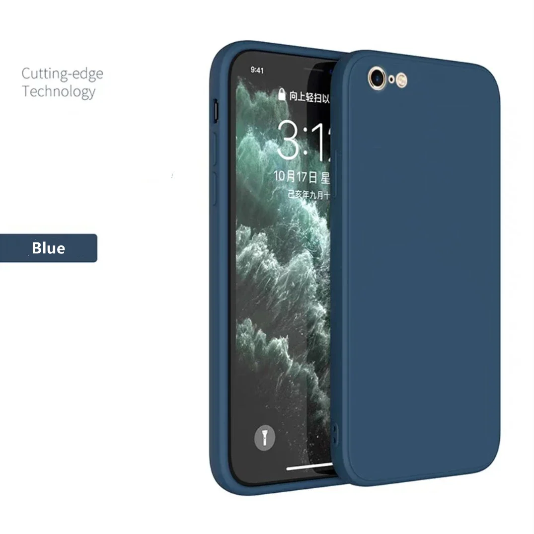 Liquid Silicone Matte Soft Case - Candy Color Camera Lens Protection Cover