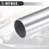 UXCELL Universal Straight 45 Degree Intercooler Pipe Air Intake Tube OD 25mm 63mm 76mm 127mm 300mm Length 6061 Aluminum Alloy 5
