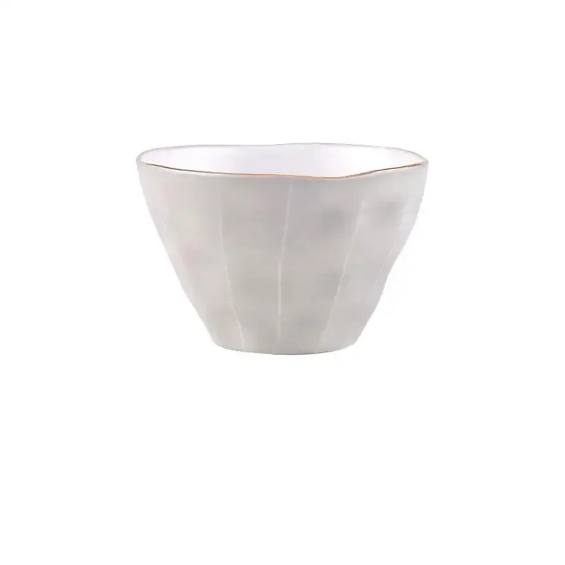 Luxury Dinner Plates Soup Rice Bowl Steak Serving Plate Cake Dessert Rack Plate Set Decorative For Dinnerware Wedding Party