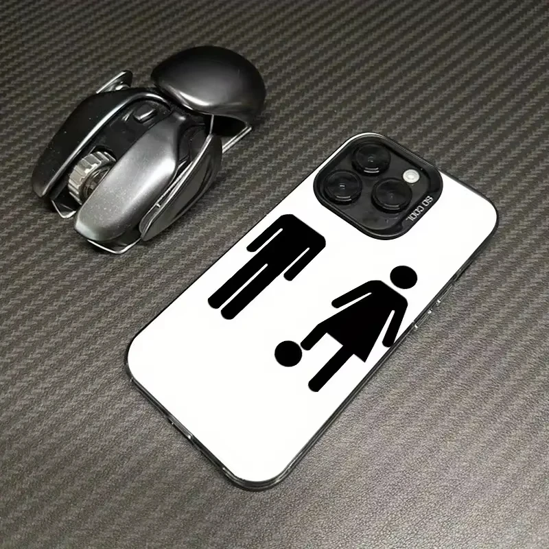 Creative Kick Head Pattern Shockproof Silicone Phone Case - Enhanced Protection and Style