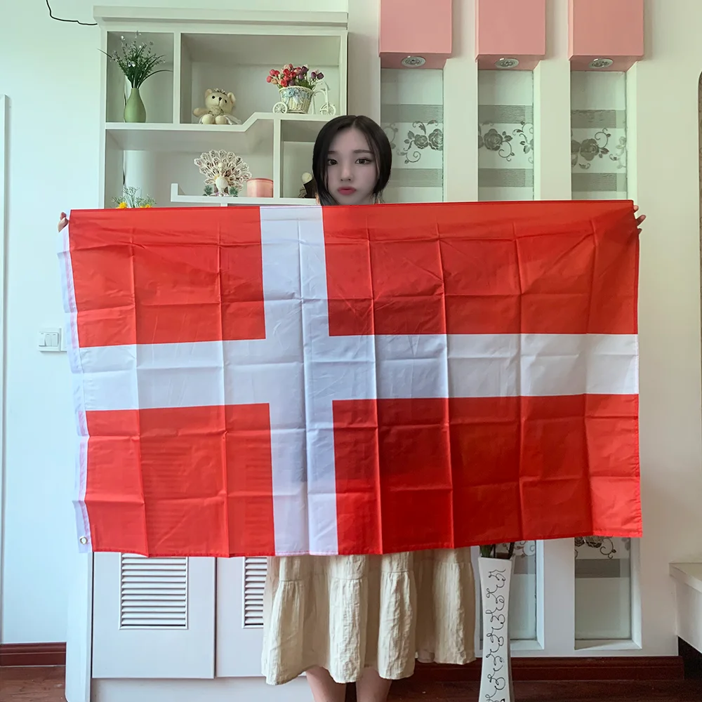 

Флаг zwjflagshow, Дания, флаг 90x150 см, флаг Kongeriget Danmark DNK DK, Дания, флаг, подвесной флаг из полиэстера, стандартный флаг, баннер