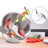 220V 110V Meat Grinder 2L Electric Stainless Steel Food Processors Mixer Vegetable Chopper Blender Machine for Kitchen Home 다지기 3
