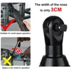 12V/18V Impact Wrench Cordless Rechargeable Electric Wrench 3/8 Inch Right Angle Ratchet Wrenches Impact Driver Power Tool 3