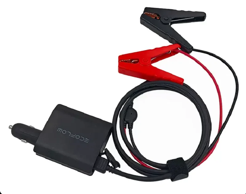 EcoFlow 自動車用バッテリー充電アダプター エコフロー 自動車