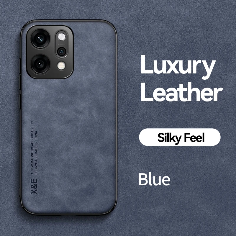 Luxury Leather Magnetic Holder Phone Case - Shockproof and Elegant Cover