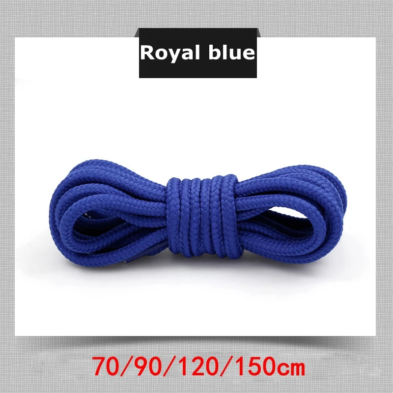Vibrant Polyester Round Shoelaces for Sneakers and Boots - Multiple Lengths Available