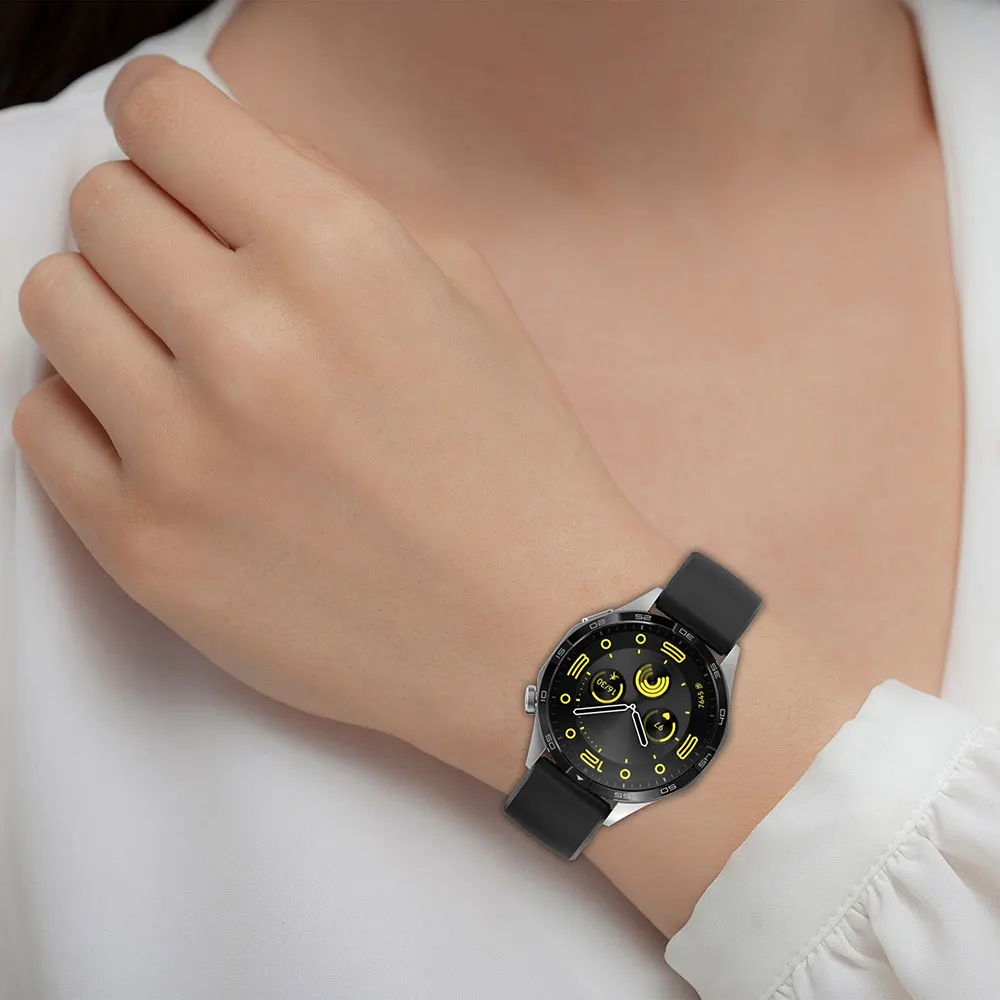 Versatile Silicone Sports Watch Strap - 18mm/22mm