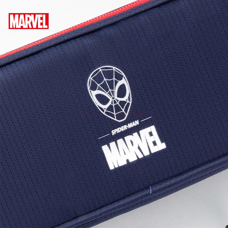 3 Layer Marvel Anime Super Hero Pen Bag Spider-man/captain America Simple Pen Bag Student Multifunctional Double Layer Large Capacity Pencil Bag - Image 5